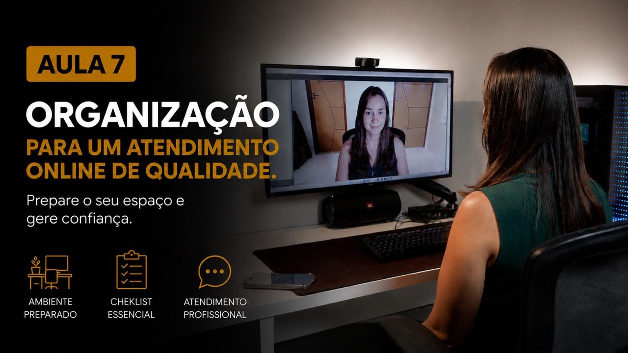 Aula 7 — Organização para Atendimento Online de Qualidade